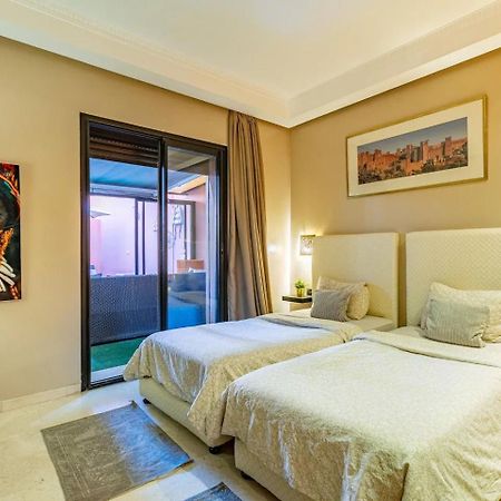 Exclusive Luxury Apartement In Central Gueliz Marrakesch Exterior foto