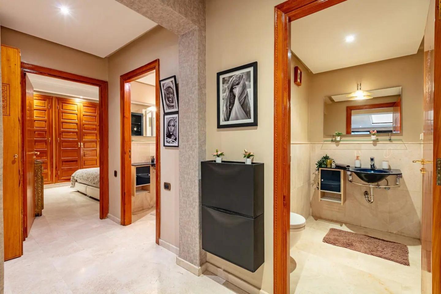 Exclusive Luxury Apartement In Central Gueliz Marrakesch Exterior foto