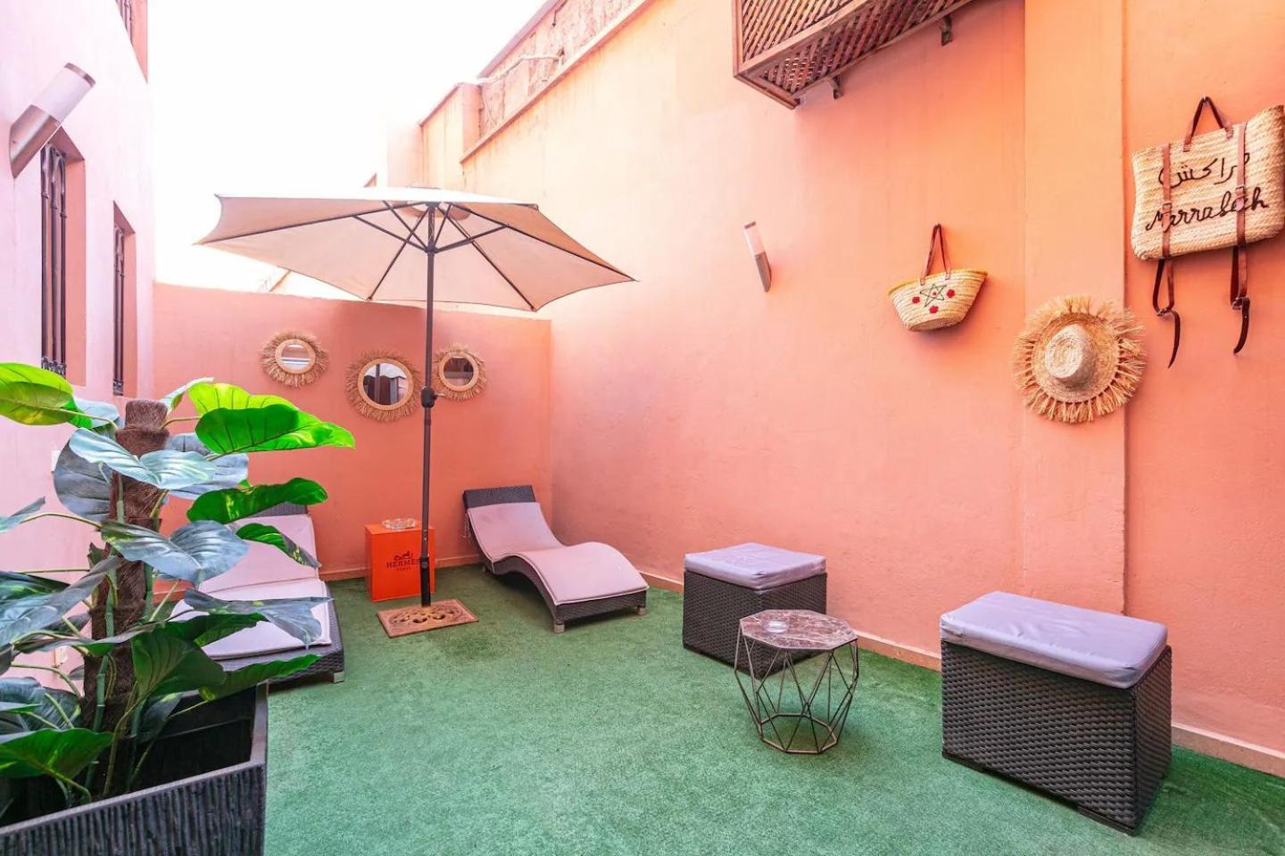 Exclusive Luxury Apartement In Central Gueliz Marrakesch Exterior foto